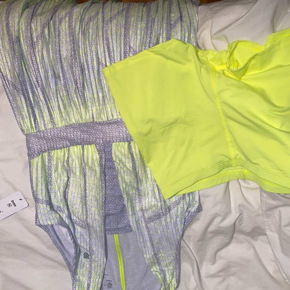 NWT Kswiss tennis dress and spandies